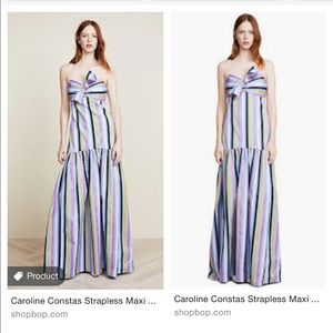caroline constas maxi dress